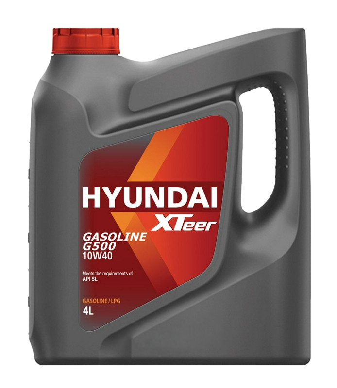 Моторное масло Hyundai XTeer Gasoline G500 10W-40, 4л